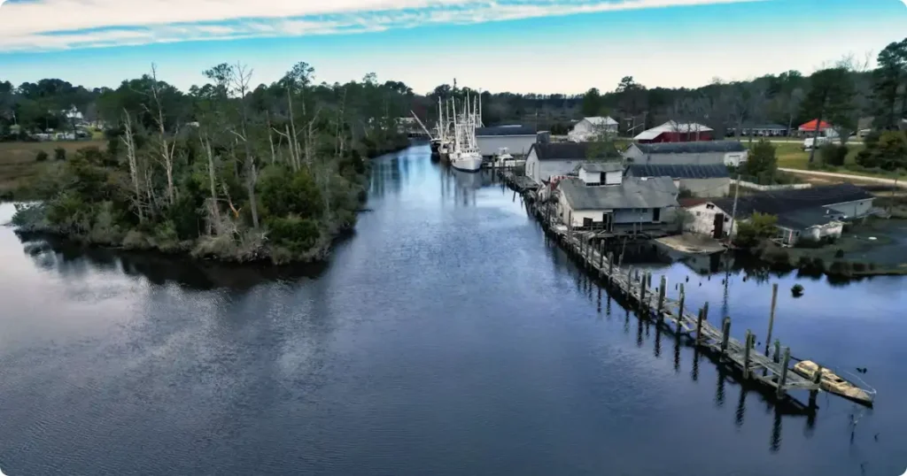 Luxury waterfront home at Porters Neck Plantation Wilmington NC — the real Fisher beach house from Summer I Turned Pretty
